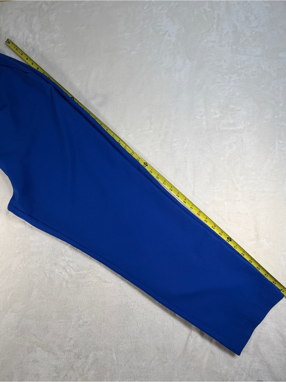 Charles Henry Royal Blue Ruffle Strap Wide Leg Jumpsuit - Size XXL - Picture 10 of 12